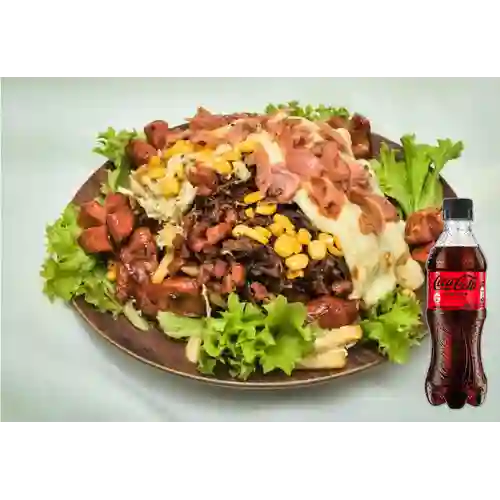 Combo Salchi-Choricarne + Coca Cola Sin Azúcar 400 ml