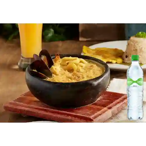 Combo Cazuela de Mariscos + Brisa Con Gas 600ML