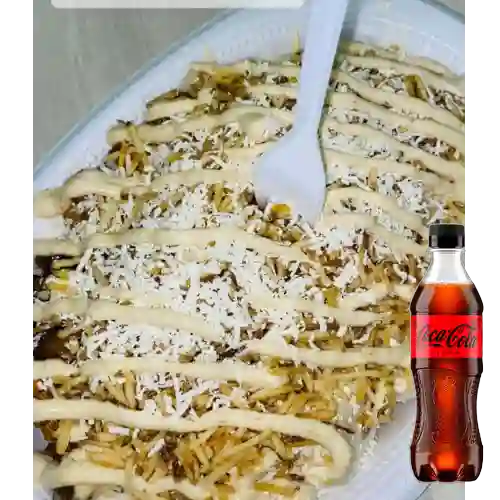 Combo Chuzo Desgranado de Pollo + Coca-Cola ZERO 400ml