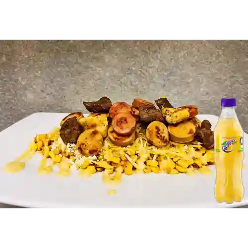 Combo Mazorcada con Todo + Quatro Original 400ML