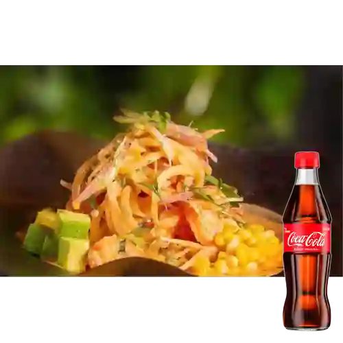 Combo Ceviche Erotismo + Coca Cola Original 300ML