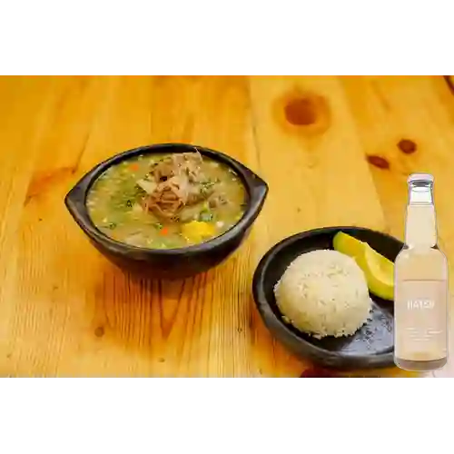 Sancocho de Costilla +Hatsu Uva Blanca&Romeo 300ml