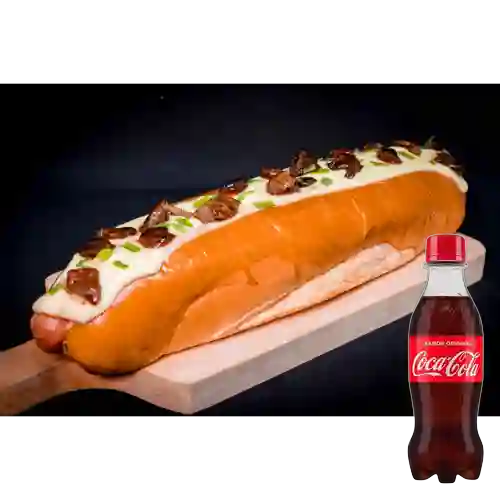 Combo Hot Dog Españolete 30cm +Cocacola Orig 250ml