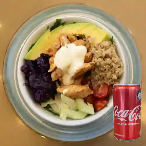 Combo Bowl de Pollo + Cocacola
