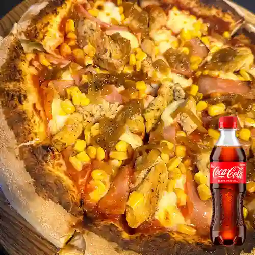 Combo Pizza la Piscina + Coca Cola Original 400 ml