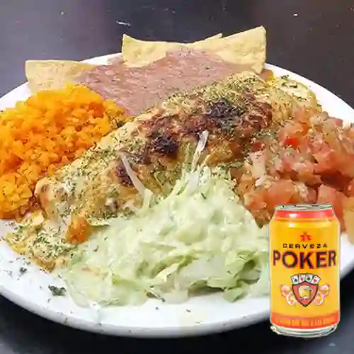 Combo Enchibarra Mixta + Cerveza Poker