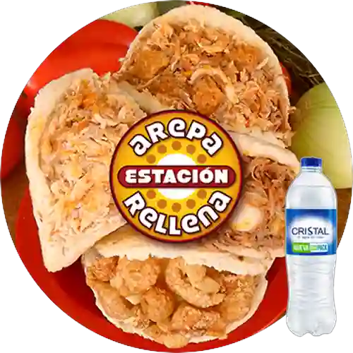 Combo Ranchera + Cristal Sin Gas 600 ml