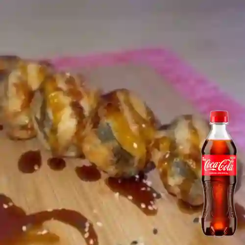 Combo Crunchy Roll + Coca-cola Original 400Ml