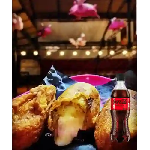 Combo Aborrajados Clasicos X3 +Cocacola S/az 400ml