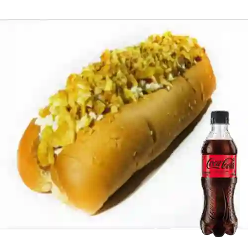 Combo Super Perro + Coca Cola Zero 400 ml