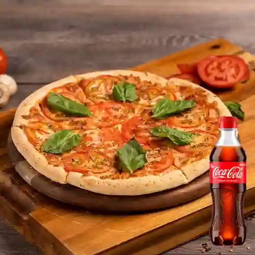 Combo Pizza Personal Napolitana +Cocacola Orig 400ml