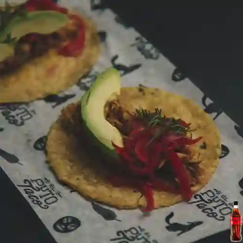 Combo Taco de Cochinita + Coca-Cola Sin Azúcar 300ml