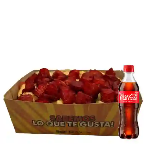 Combo Salchi Costilla + Coca Cola Original 400 ml