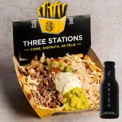 Combo Especiales + Hatsu Negro y Limonada 400 ml