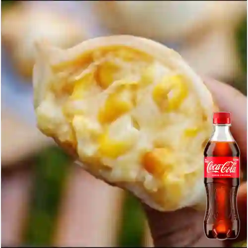Combo Empanada Cheess + Coca Cola Original 400 ml