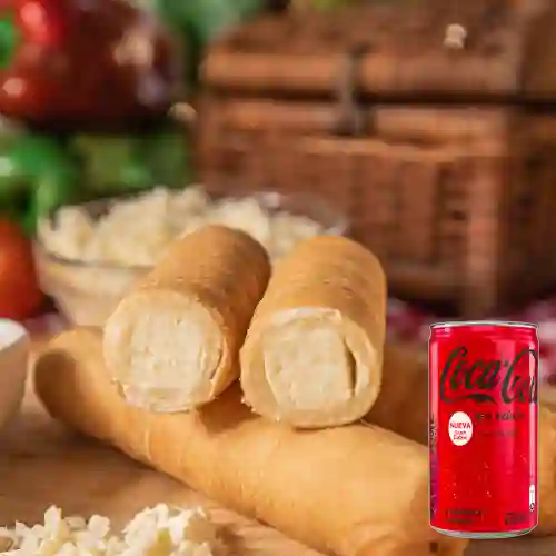 Combo Dedo Extraqueso + Coca Cola Sin Azúcar 235ml