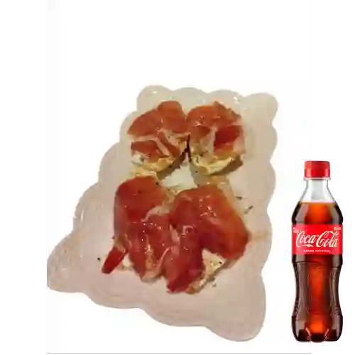 Combo Montadito Toledo + Coca Cola Original 400 ml