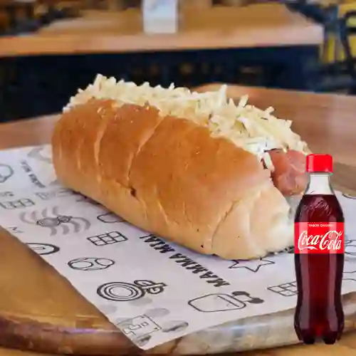 Combo Perro Sencillo + Coca-cola 400 ml