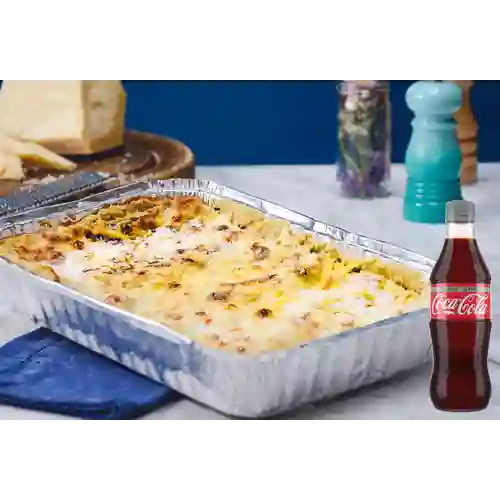 Combo Lasagna a Elección + Coca-Cola Sabor Ligero 300 ml