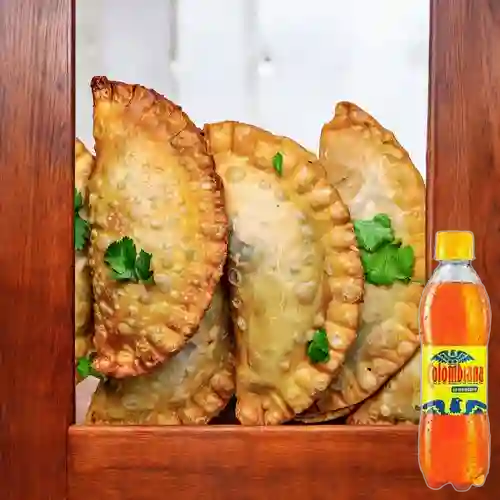 Combo Pastel de Carne y Queso + Colombiana 250 ml
