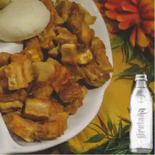 Combo Chicharrón la Doctora + Soda