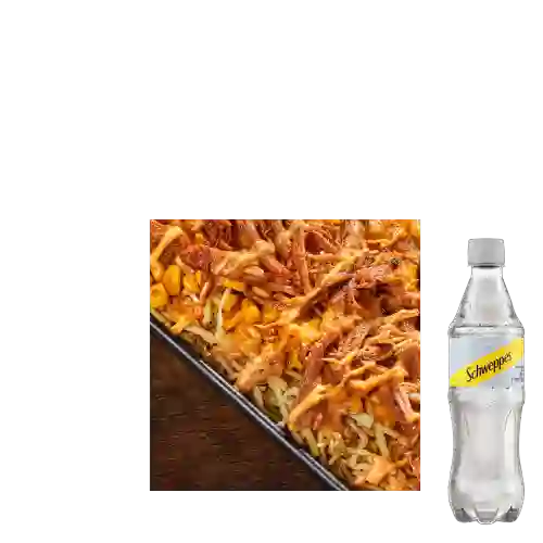 Combo Mazorcada Mixta + Schweppes Soda 400ml