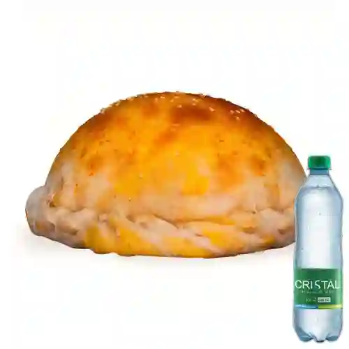 Combo Panzerotti Hawaiano + Cristal con Gas 600 ml