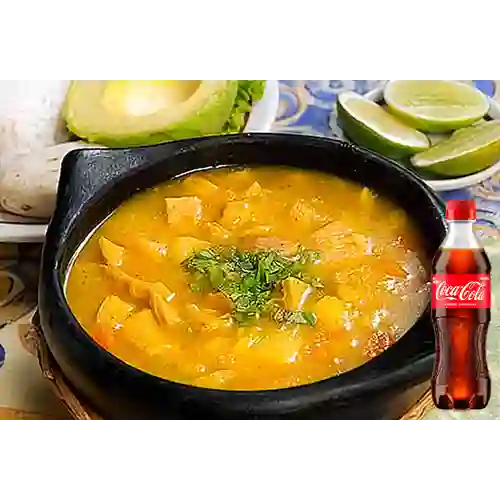 Combo Sopa de Mondongo + Coca Cola Original 400 ml