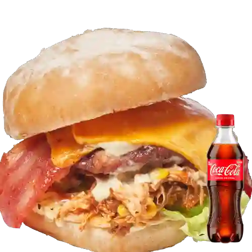 Combo Hamburguesa Especial + Coca Cola Original 400 ml