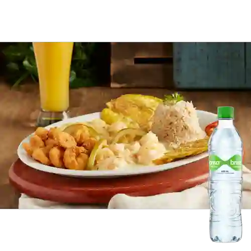 Combo Triple de Camarón + Brisa Con Gas 600ML