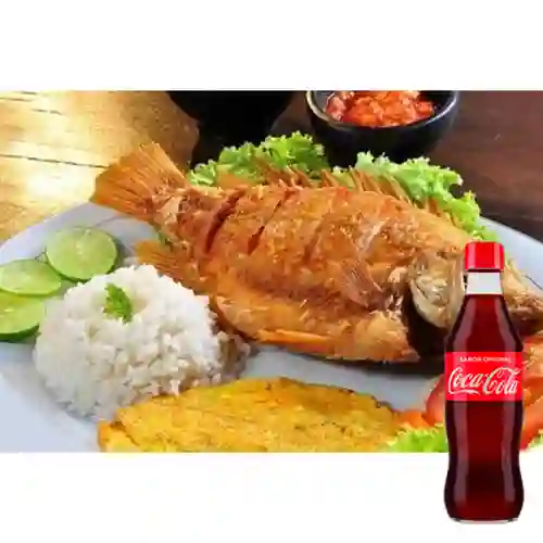 Combo Mojarra + Coca-Cola Sabor Original 350 ml