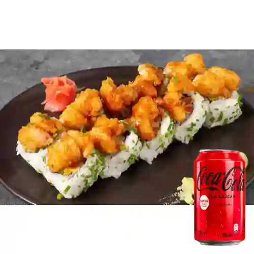 Combo Crocante Camarón Roll +Cocacola S/az 330ML