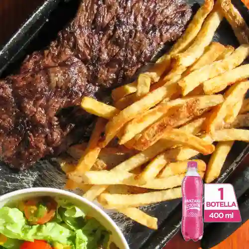 Combo Asado de Vacio + Postobón Manzana 400 ml