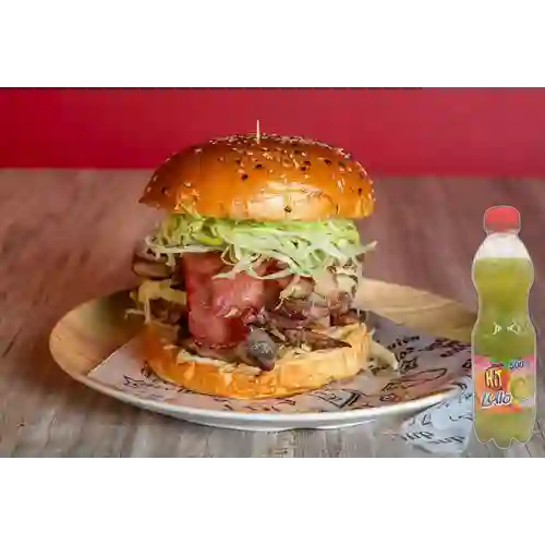 Combo Buffalo Burger + Hit Lulo 500 ml