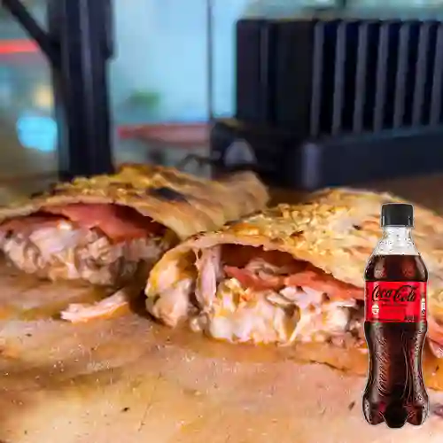 Combo Calzone de Creación +Cocacola S/az 400ml