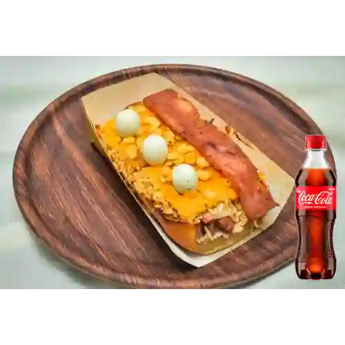 Combo Perro El Irresistible +Papa +Cocacola Orig 400ml