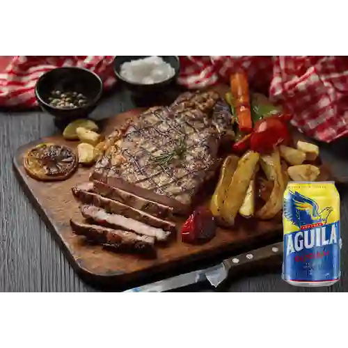 Combo Churrasco Ejecutivo + Aguila Orig Lta 330ml