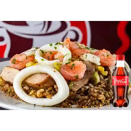 Combo Arroz Peruano Especial + Coca Cola Original 250ML