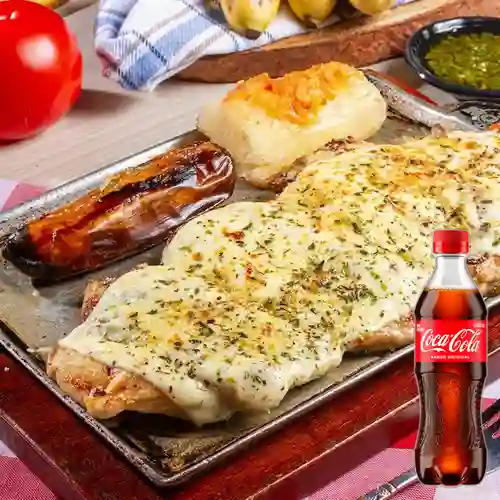 Combo Pechuga Jalisco + Coca Cola Original 400 ml