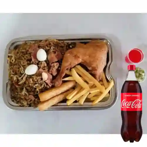 Combo Arroz Chino para 2 Personas + Cocacola Orig 1.5 l