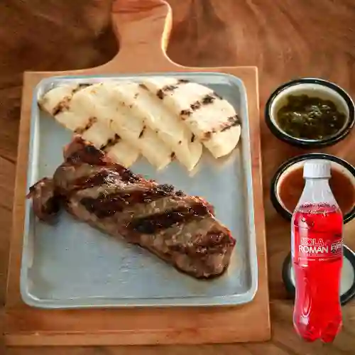 Combo Bife Chorizo + Kola Roman 250 ml