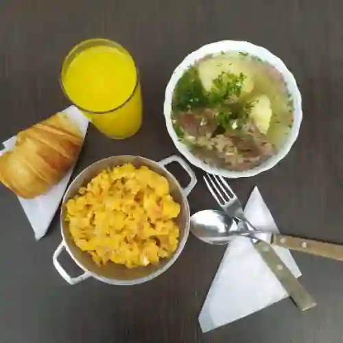 Combo Desayuno Completo +coca - Cola 400ml