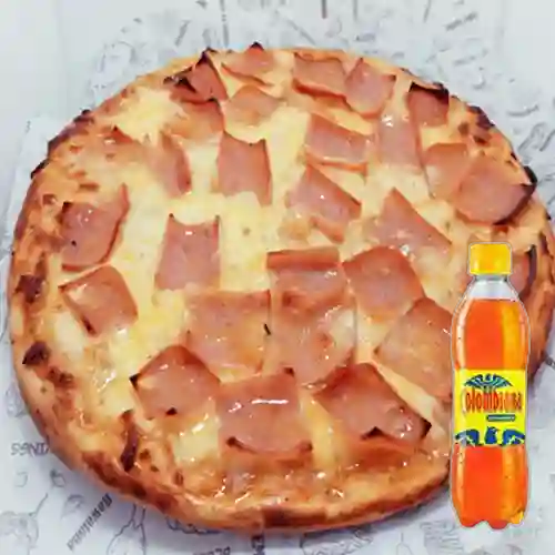 Combo Pizza 4 Porciones + Colombiana 400 ml