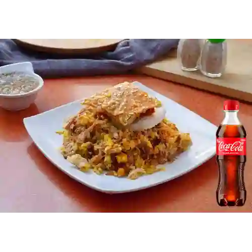 Combo Lechona 250 gr + Coca Cola Original 400 ml