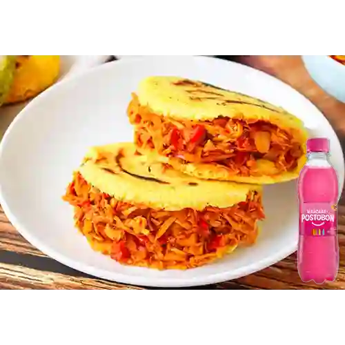 Combo Eli Llanera + Postobón Manzana 250 ml