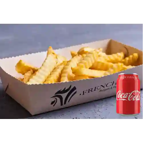 Combo Papas a la Francesa + Coca-Cola Sabor Original 330 ml
