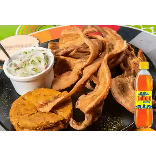 Combo Ceviche de Chicharrón + Colombiana 300 ml
