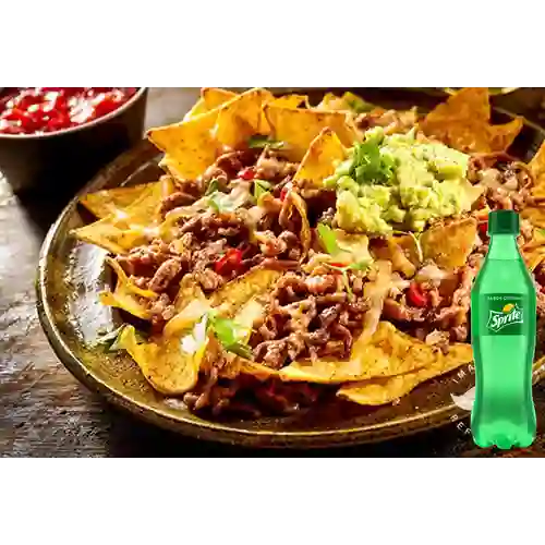 Combo Nachos Pastor + Sprite 400 ml