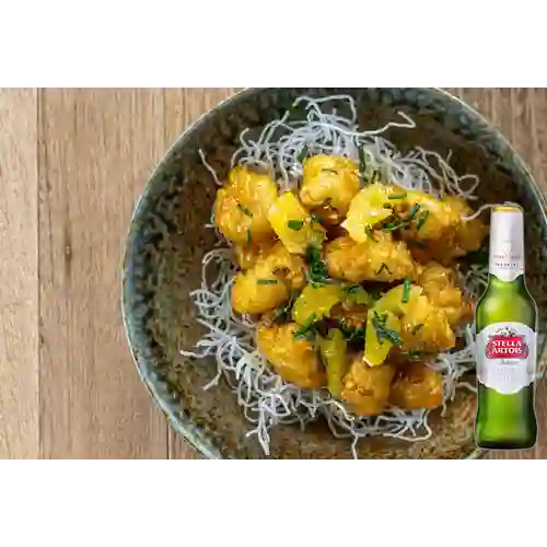 Combo Pollo Crispy a la Naranja + Stella Artois 330ml