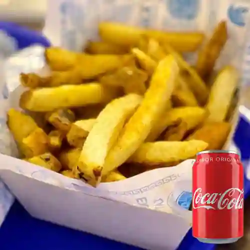 Combo Papas Fritas + Coca-Cola Sabor Original 330 ml